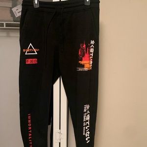 Black BKLYN Mens Joggers (Brooklyn Cloth)